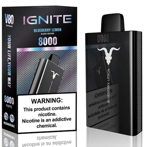 IGNITE V80 8000 PUFFS - Pod descartável Lançamento