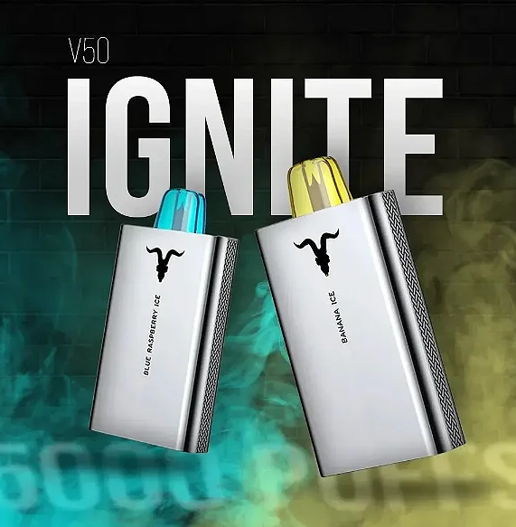 POD DESCARTÁVEL IGNITE 5000 PUFFS V50 - SABORES
