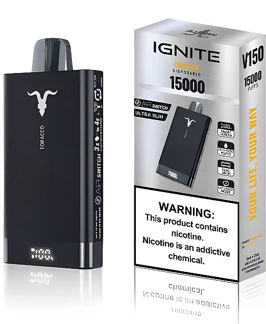 IGNITE V150 15000 PUFFS - Pod descartável Lançamento